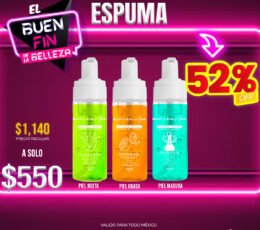 Kit Espumas Buen Fin Maproderm