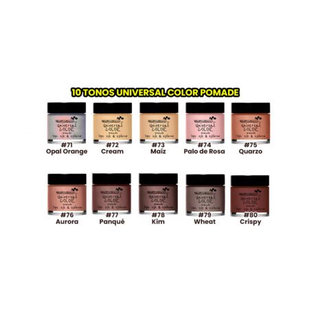 Universal Color Pomade Gama 71-80