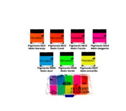 Kit Pigmento Mineral SR & Face Body Cream Color Neón