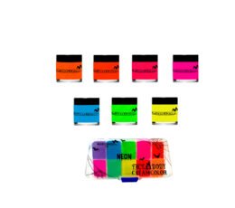 Kit Pigmento Mineral SR & Face Body Cream Color Neón