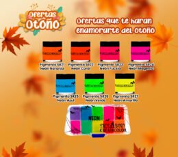 Kit Pigmento Mineral SR & Face Body Cream Color Neón