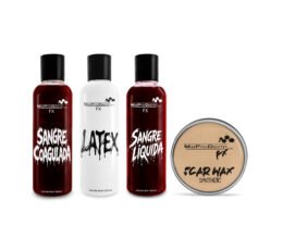 Kit Sangre Líquida 60ml + Látex 60ml + Coagulada 60ml + Carne Falsa 12g