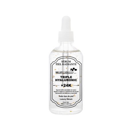 Triple Hyaluronic + 24K Sérum Piel Radiante 100 ml